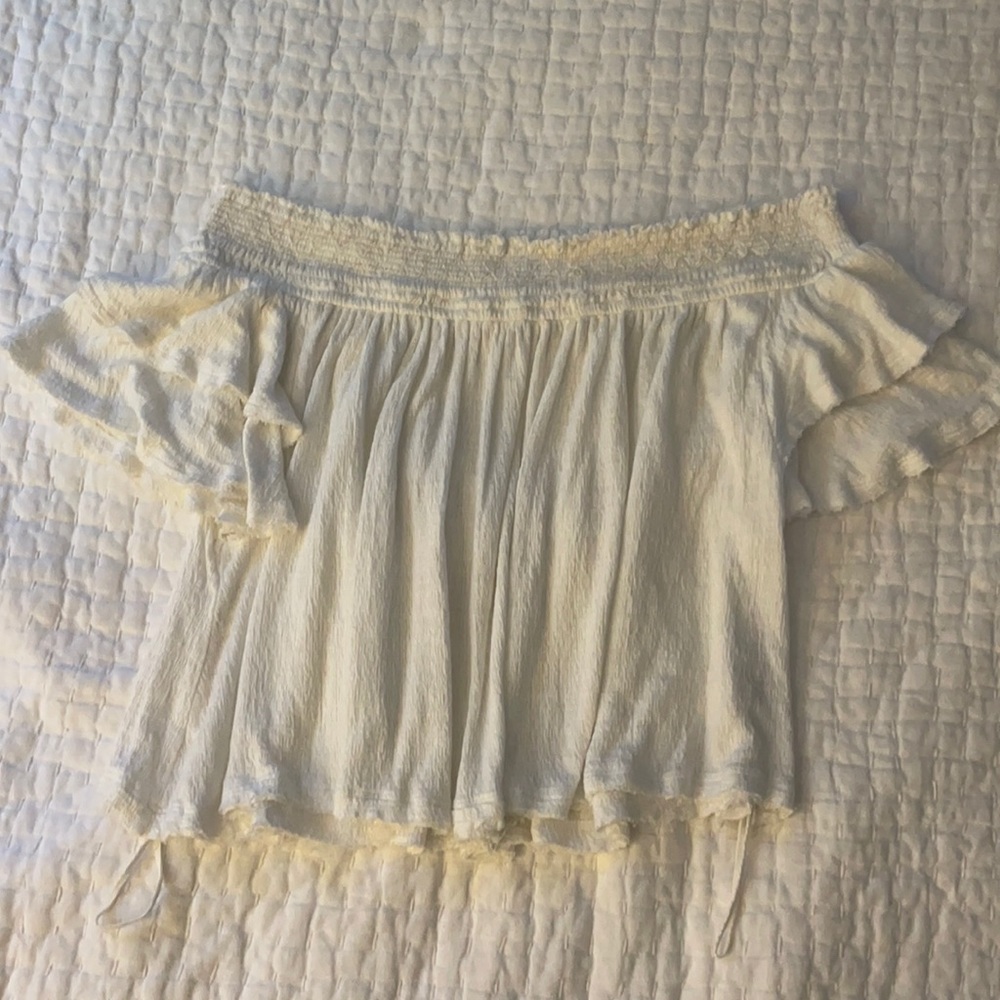 Free people white off the shoulder top